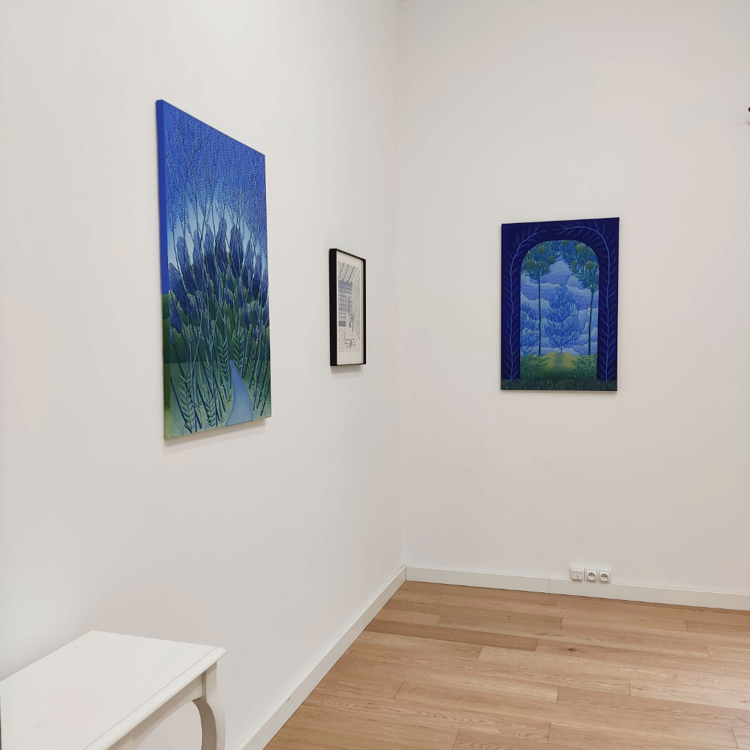 Jardin Bleu Galerie Jean-Louis Ramand